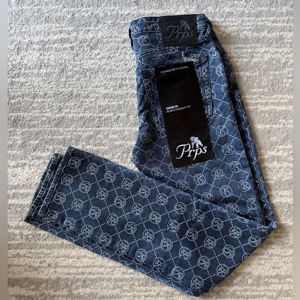 PRPS Demon Slim Straight leg Jeans